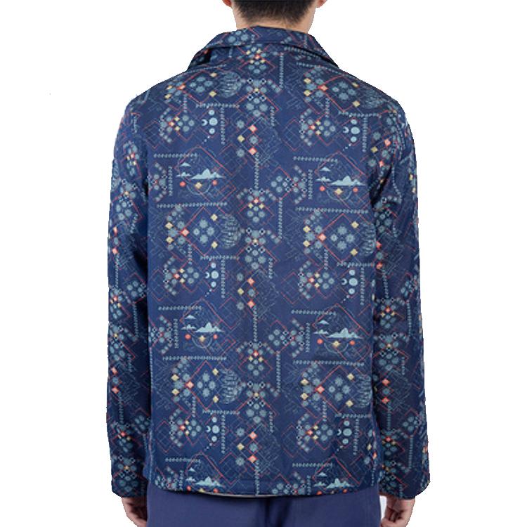 Li Ning Jackets Men's Blue Lapel Moderate Other AFDP627-1