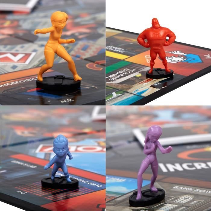 Monopoly junior - indestructibles 2 - jeu de société