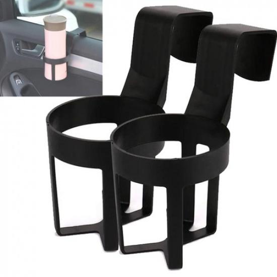 2pcs Car Cup Holder Door Window Hanging Beverage Holder Water Bottle Stand