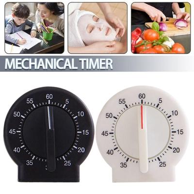Mechanical Clockwork Timer 60 Minutes Kitchen Timer Baking Supplies Counter Reminder Cooking Ti U4J8
