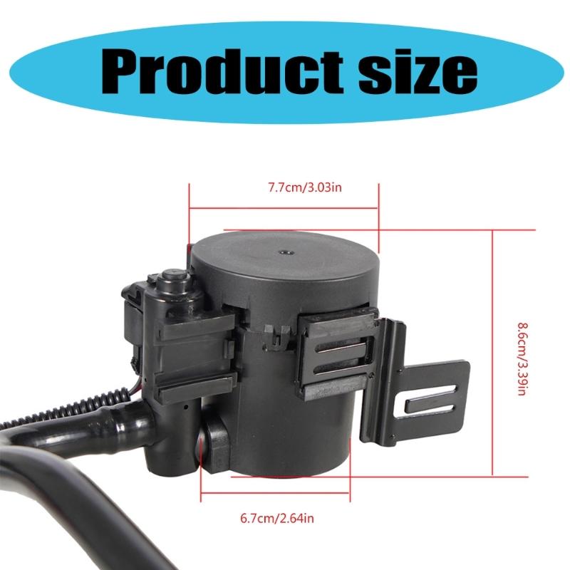 High Compatibility Evap Canister Solenoid Valves Metal Canister Purge Solenoid 10386359 20907779 25948082 for Vehicle