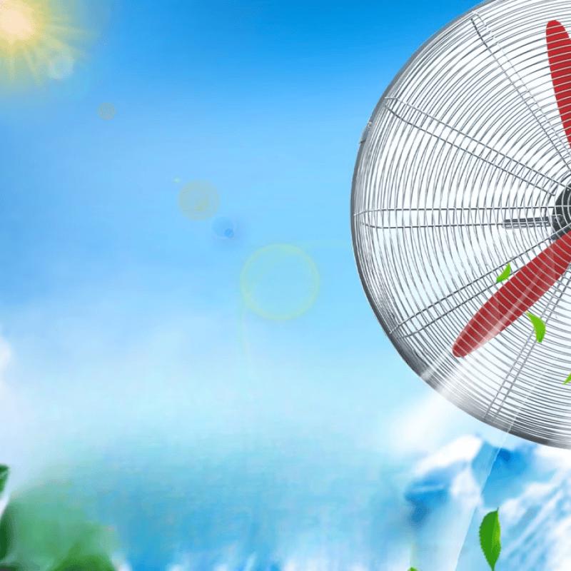 ZISIZ Industrial Horn Floor Fan