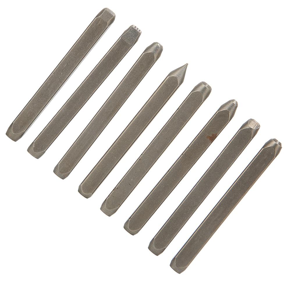 Steel Jewelry Punch Stamp  Chisel Carving Tool Full Set Jewelry Engraving Tool  Metalworking