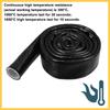 BULLSPANN Fuel Hose Protective Cover for Car Insulation Pipe Protective Cover Heat Shield Fire