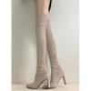 High Heel Boots New Skinny Boots Thick Heel Over Knee Boots Skinny Small Tall Elastic Boots