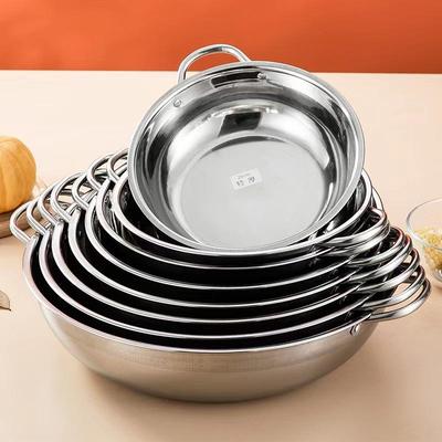 Universeller Edelstahl-Großraum-Shabu-Shabu-Hot Pot für die Mehrpersonennutzung