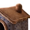 Dog Bed House Semienclosed Cat Tent Bed Comft Cushion Sleep Kennel Pets Supplies Kitten puppy Cozy Nest Soft Indoor Cats Bed