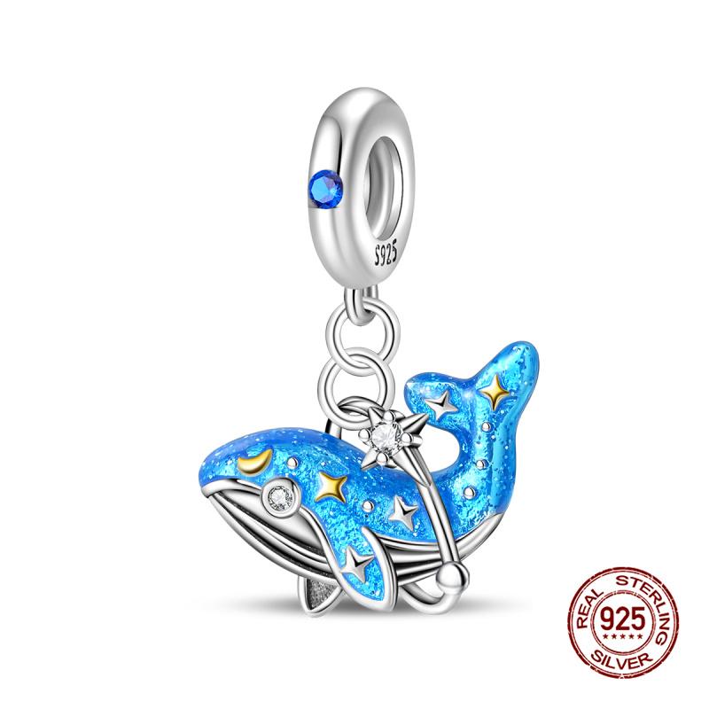 Charms Copper Fit Charms 3Mm Original Bracelet Womens Sunflower Bead Under The Moon Pendant Diy Fine Jewelry Gift New In