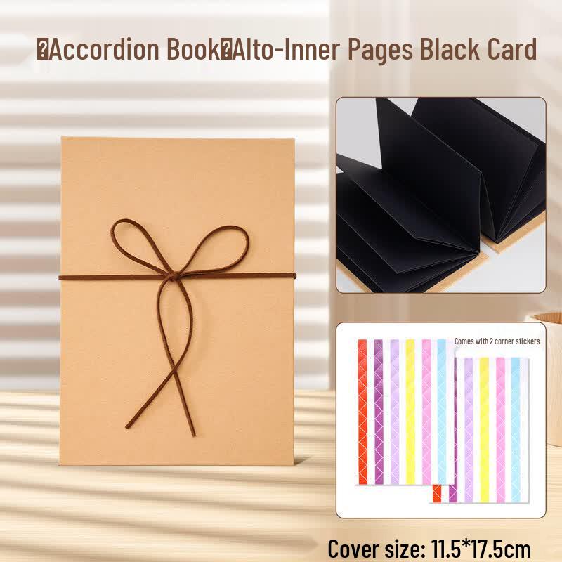 DIY Retro Accordion Memory Book Kit