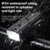 Front bike light 260lm USBC cable 4 operating modes