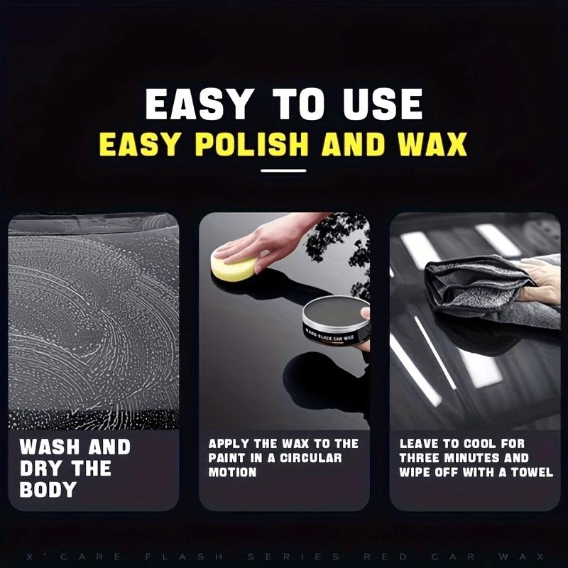 Cire Céramique Nano pour Voiture – Revêtement de Polissage & Anti-Rayures, Protection UV, Scellant Cristal Hydrofuge pour Peinture, Métal, Plastique – Facile à Appliquer