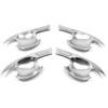 Car Accessories Fit for Nissan New Rogue 2021 2022 2023 2024 2025 2026 Exterior Door Handle Bowl Cover Trim (Chrome) 4PCS ABS
