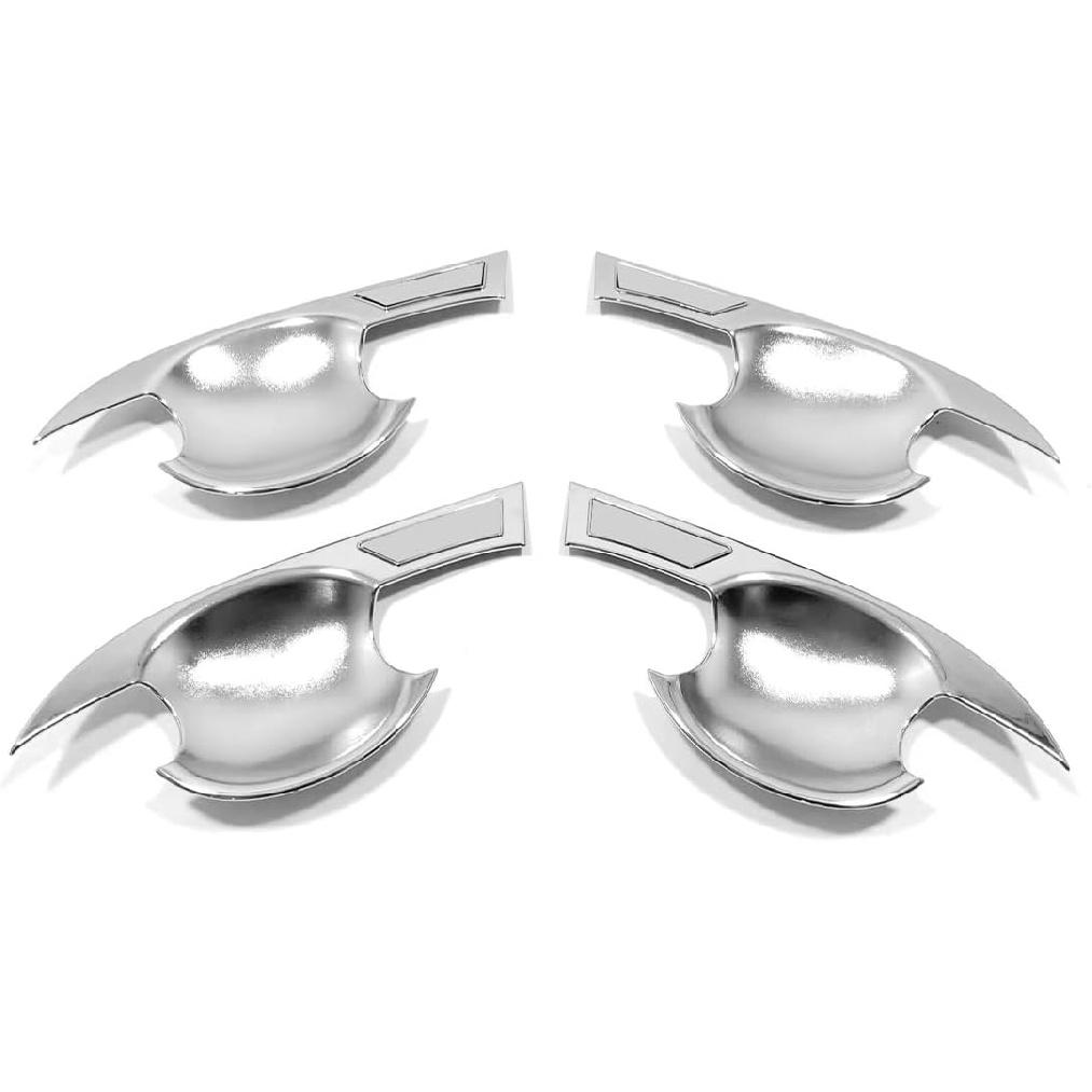 Car Accessories Fit for Nissan New Rogue 2021 2022 2023 2024 2025 2026 Exterior Door Handle Bowl Cover Trim (Chrome) 4PCS ABS