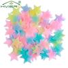 50/100X 3cm Star Glow In Dark Luminous Fluorescent Wall Sticker For Kids Baby Room Bedroom Ceiling Home Holiday Party Decoration