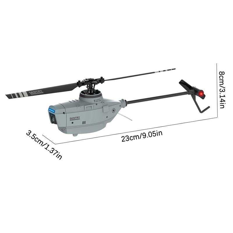 

C127AI/C127/C128 2.4G 6-осьовий гіроскоп, стабілізований без флайбару, професійний вертоліт на дистанційному керуванні 4 канали для дорослих C127