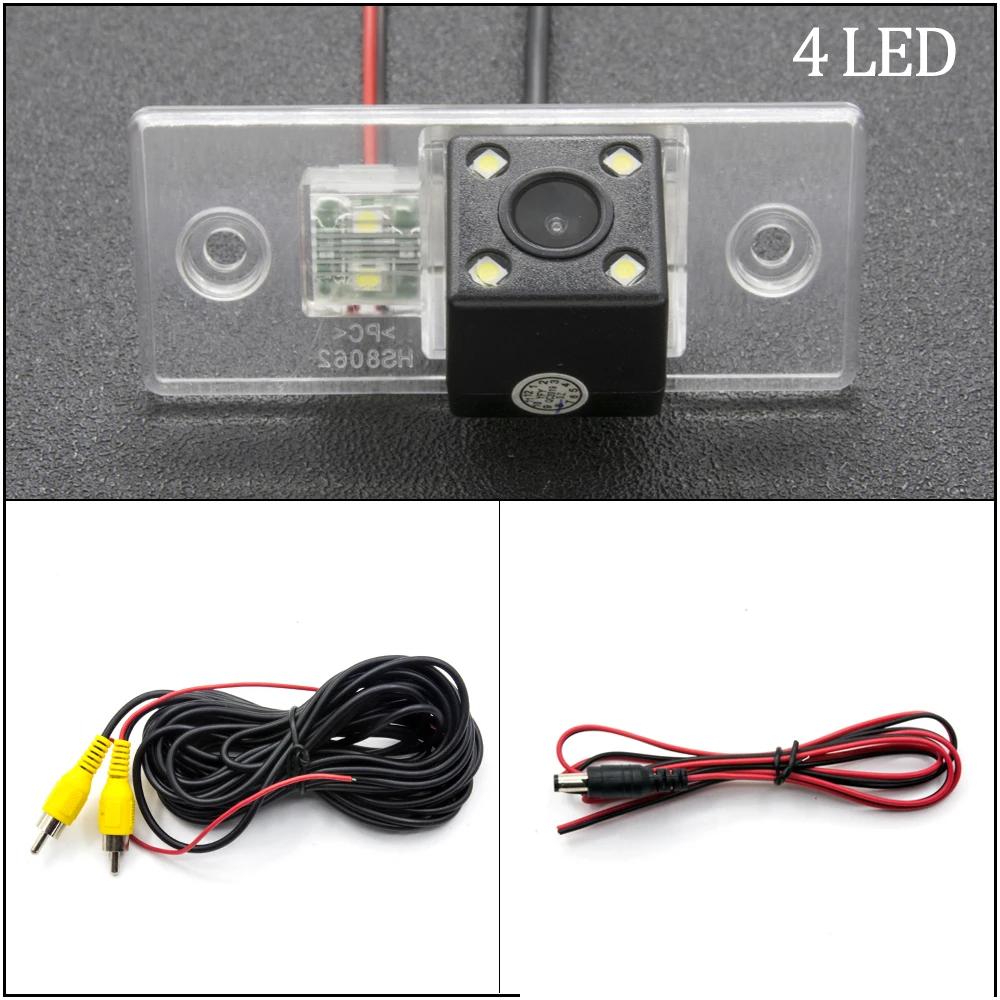 

Vehicle Rear View Camera For Skoda Fabia MK1 MK2 2000 2001 2002 2003 2004 2005 2006 2007 2008 2009 2010 2011 2012 Car Monitor 4 LED Camera
