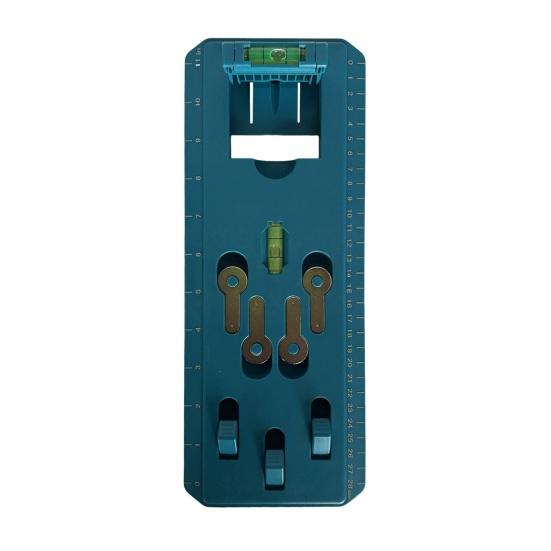 Bildaufhängungs-Set, Verbessertes Bildaufhängewerkzeug mit Wasserwaage, Zum Aufhängen von Sägezahn-/Drahtaufhängern, Schnelles präzises Positionierungs-Wandaufhängungs-Set, Wandaufhänger für