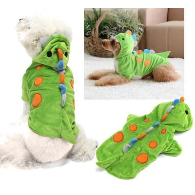 Neue Haustierhundekleidung verwandelt sich in Dinosaurier, Herbst- und Winterwelpen- und Katzenkostüme, Halloween-Hundeoutfits