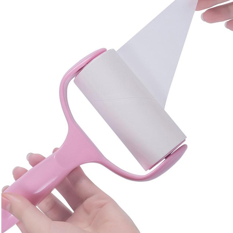 Portable Washable Roll Cleaner Lint Sticky Roll Pet Hair Fluff Dust Remover