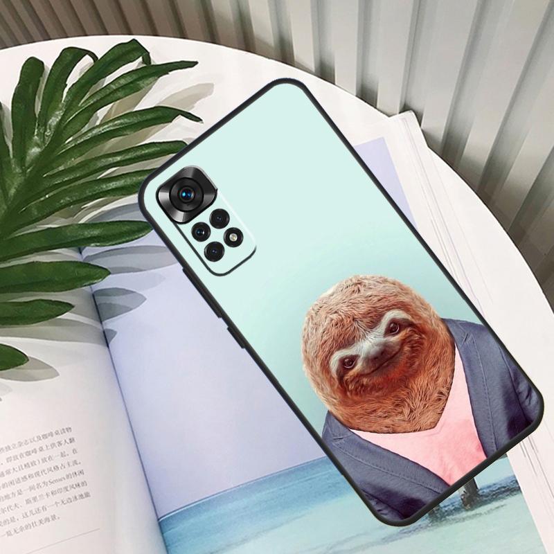 

Funny Sloth Funda For Xiaomi Redmi Note 11 10 12 13 14 15 Pro Plus Case For Redmi 15C 10C 13C 12C 14C 15 Redmi Note 9