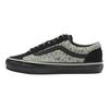 Vans Premium Old Skool Reissue 36 Comfortable Versatile Skate Shoes Unisex Sneakers Black Gray VN000EK7GP3