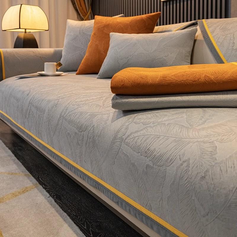 Autumn living room sofas Non-slip Sofa Cushion Couch Sofa Covers Mat Slipcover Funda Sofa Mats cojines