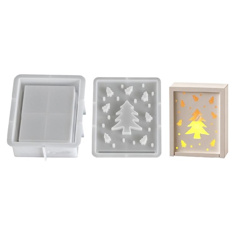 Christmas Craft Silicone Molds Food Safe Materials For Baking Candle Making Festival Decoration Creation