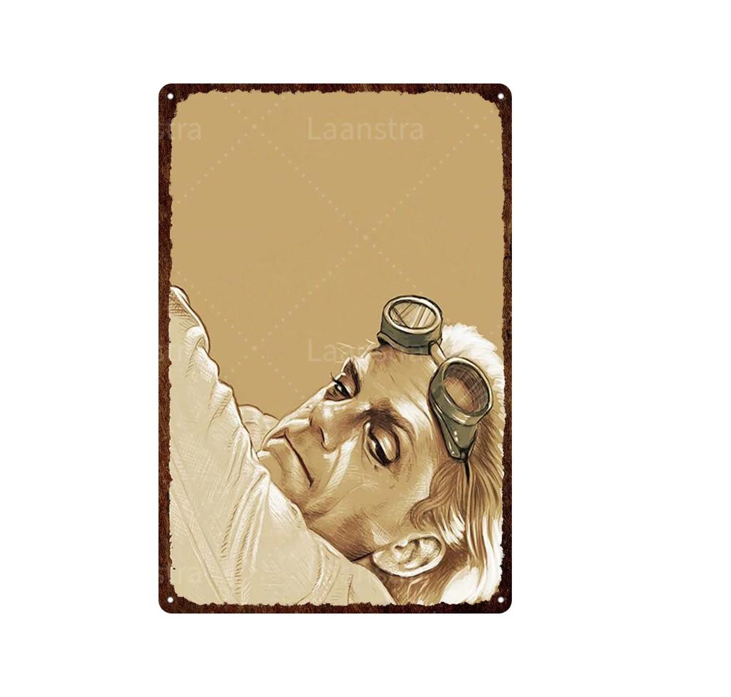 Retro Poster Movie Back To The Future Tin Sign Painting Metal Plaque Vintage Bar Family Wall Decor Unique Decoration Painting