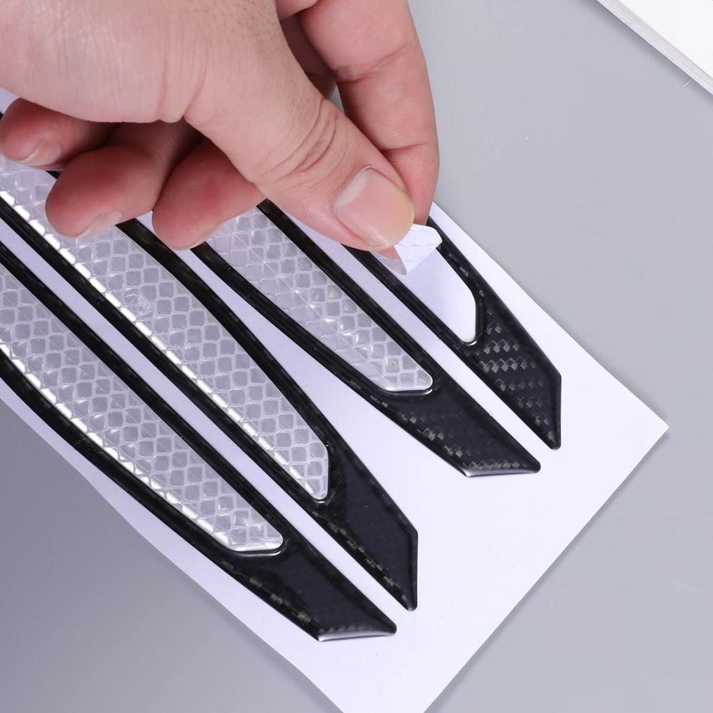 VORCOOL Car Door Guard, 4 Pieces, Car Stickers, Door Protector, Door Mall, Anti-Collision, Door