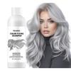 100 ml Fialový šampón na fixáciu farby Uzamyká farbu Pokrýva šedivé vlasy Zosvetľuje žltú po zosvetlení Farba na vlasy Dlhotrvajúca Neštípavá starostlivosť