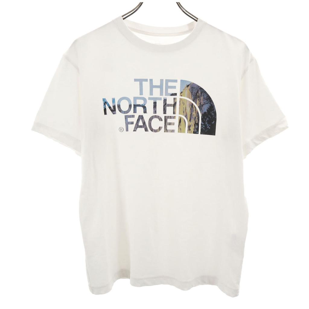 THE NORTH FACE Short sleeve T-shirt M white Outdoor NT31831A Men's Used