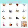 Cute Animal Zoo Duck-billed Platypus Little Lynx Beanie Eye Plush Toy Pendant Flamingo Raccoon Bag Decoration Characters)