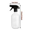 500ml PET Plastic Spray Bottle with Mist Refillable Hair Plants Personal Care Empty Sprayer Garden Supplies