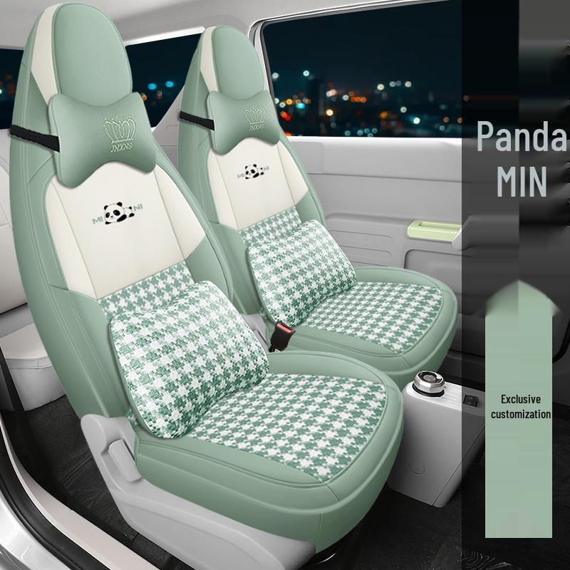 JXS Sports Leather Seat Cushion for Geely Panda MINI - All-Season Car Seat Cover