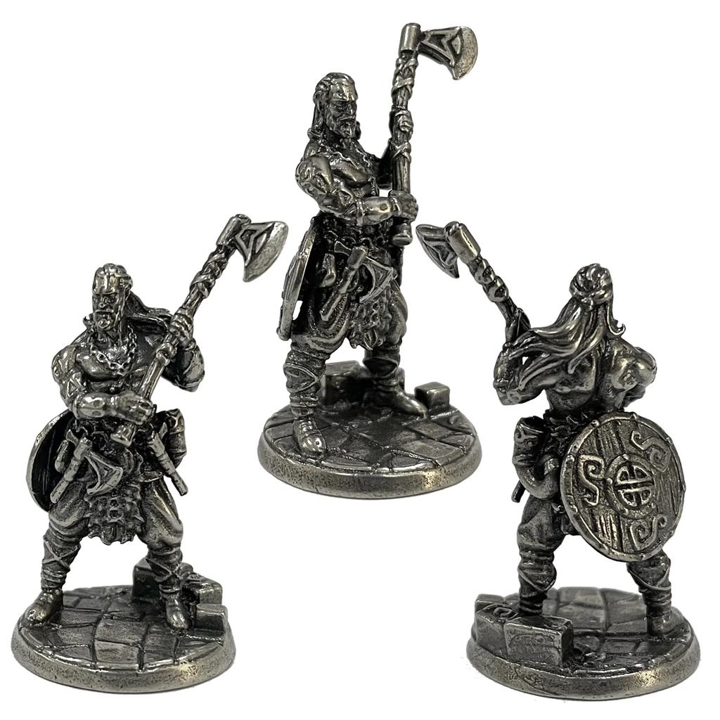 War Chess Table Game Car Ornaments Decorations Crafts Copper Undead Skeleton Soldiers Dolls Army Legion Model Figurine Miniature