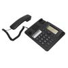 Home Desktop Corded Telephone LCD Display Hands Free Caller ID Alarm Clock Business Landline Telephone for Home Hotel