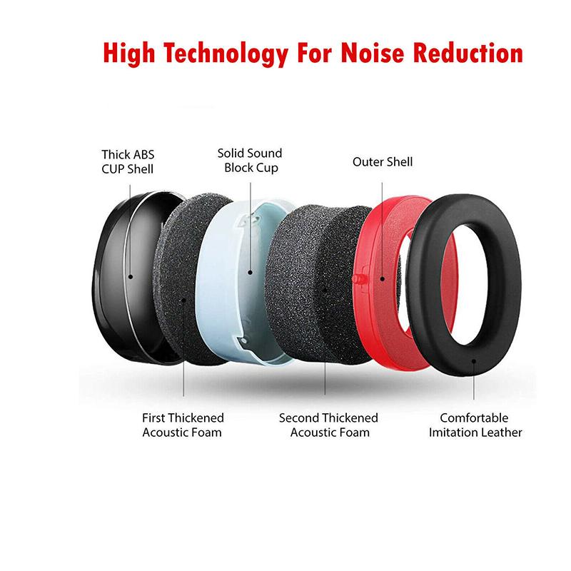 Ear Defenders Noise Reduction Safety Ear Muffs Shooting Hearing Protector Adult
