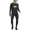 Nike Liverpool F.C. Strike Letter Print Long Sleeve Mock Neck Football Shirt Men Tops Black DX3106-014