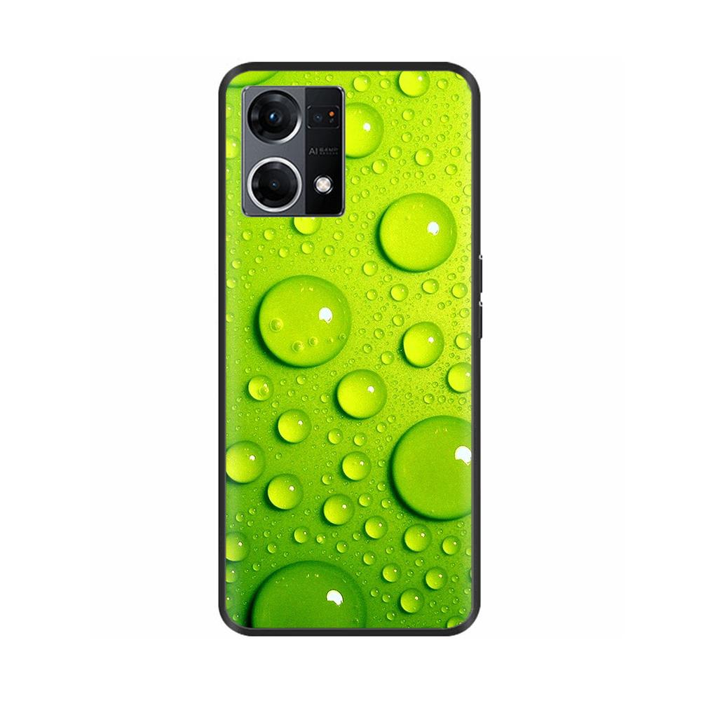 For Oppo F21 Pro CaseTPU Bumper Soft Silicone Bumper Back Phone Cases for OPPO F21 Pro Reno 7 Reno7 4G Case Cover Fundas Coque