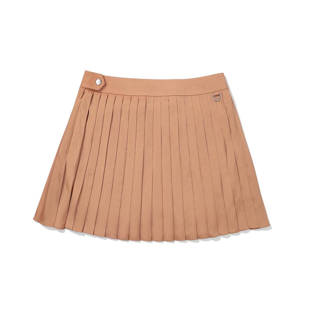 MALBON GOLF Banded Performance Skirt Salmon (Woman)