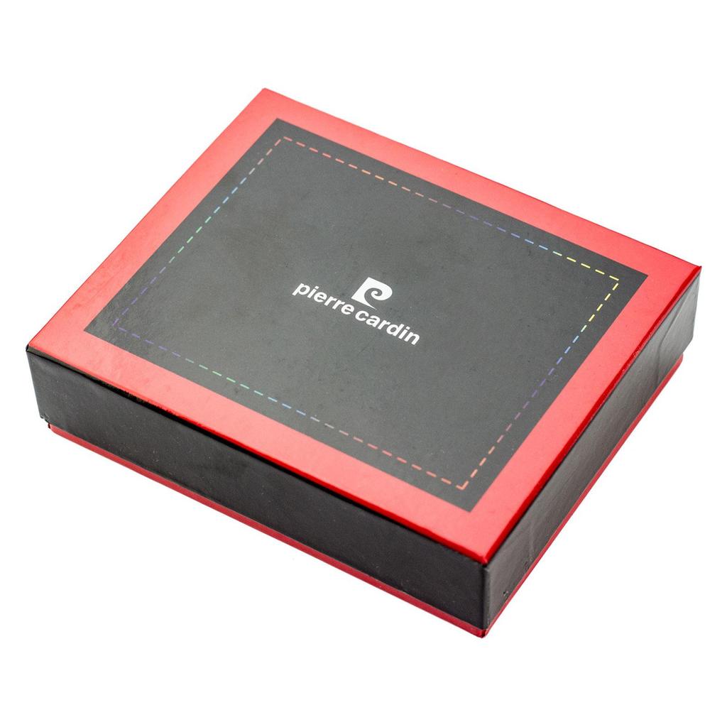 Kompakter Herren-Lederportemonnaie von Pierre Cardin