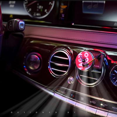 Car Retro Record Player Air Fresh Clip Perfume Outlet Diffuser Car Decoration