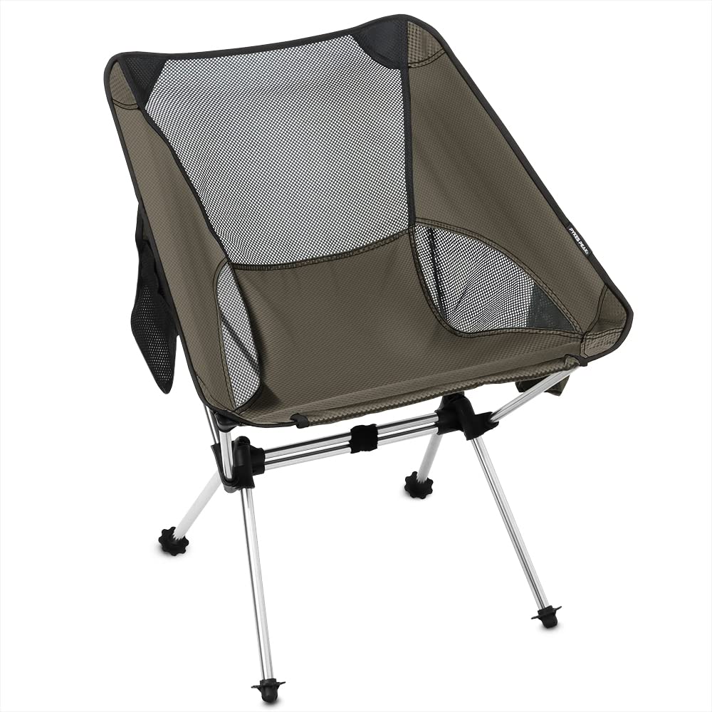 

PYKES PEAK Кемпинговый стул Обычный тип CH-01 Сборный складной легкий кемпинговый уличный стул [NORMALDRK OLV]