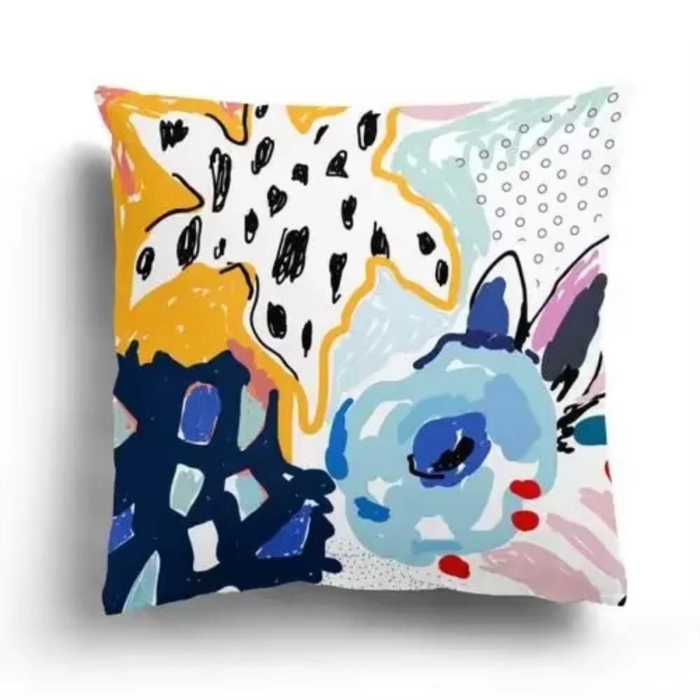 Nordic Abstract Art Printed Pattern Cushion Cover Home Living Room Sofa Bedroom Decoration Throw Pillow