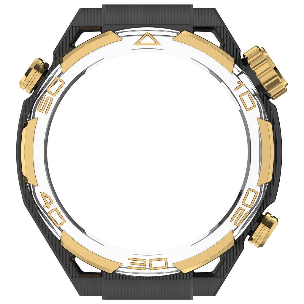 Dla Huawei Watch GT 5 46mm Etui Puste Wzornictwo Twarda Osłona Ochronna z PC Odporna na Zarysowania