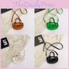 Stylish Mini Crossbody Pu Bag For Kids Chic Princess Coin Purse Accessory