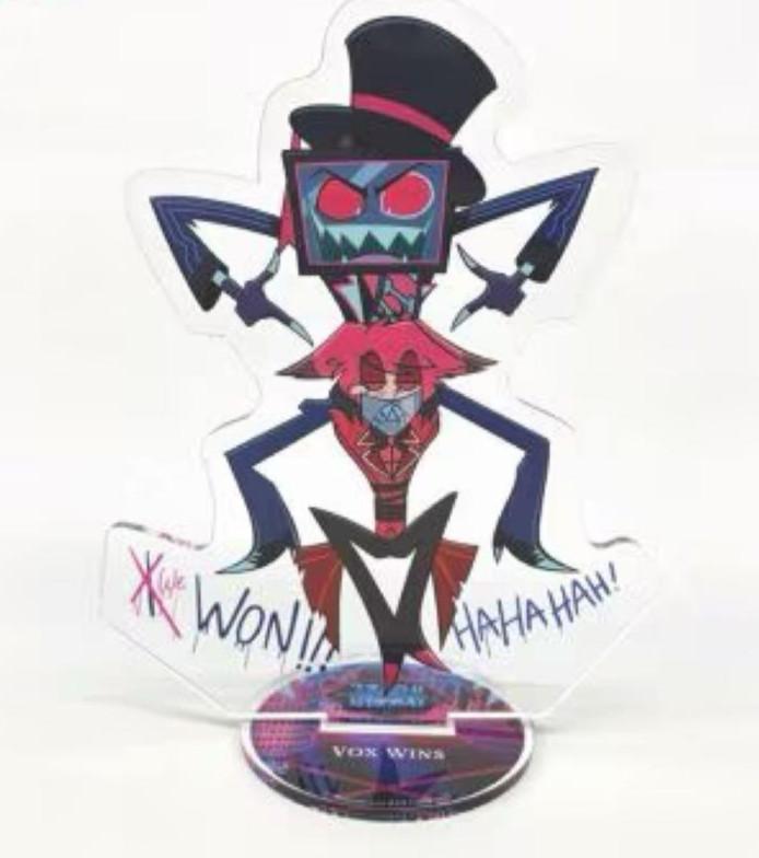 Welcome Hazbin Hotel Vox Wins Alastor Acrylic Stand Figure Pop Up 2026 Japan