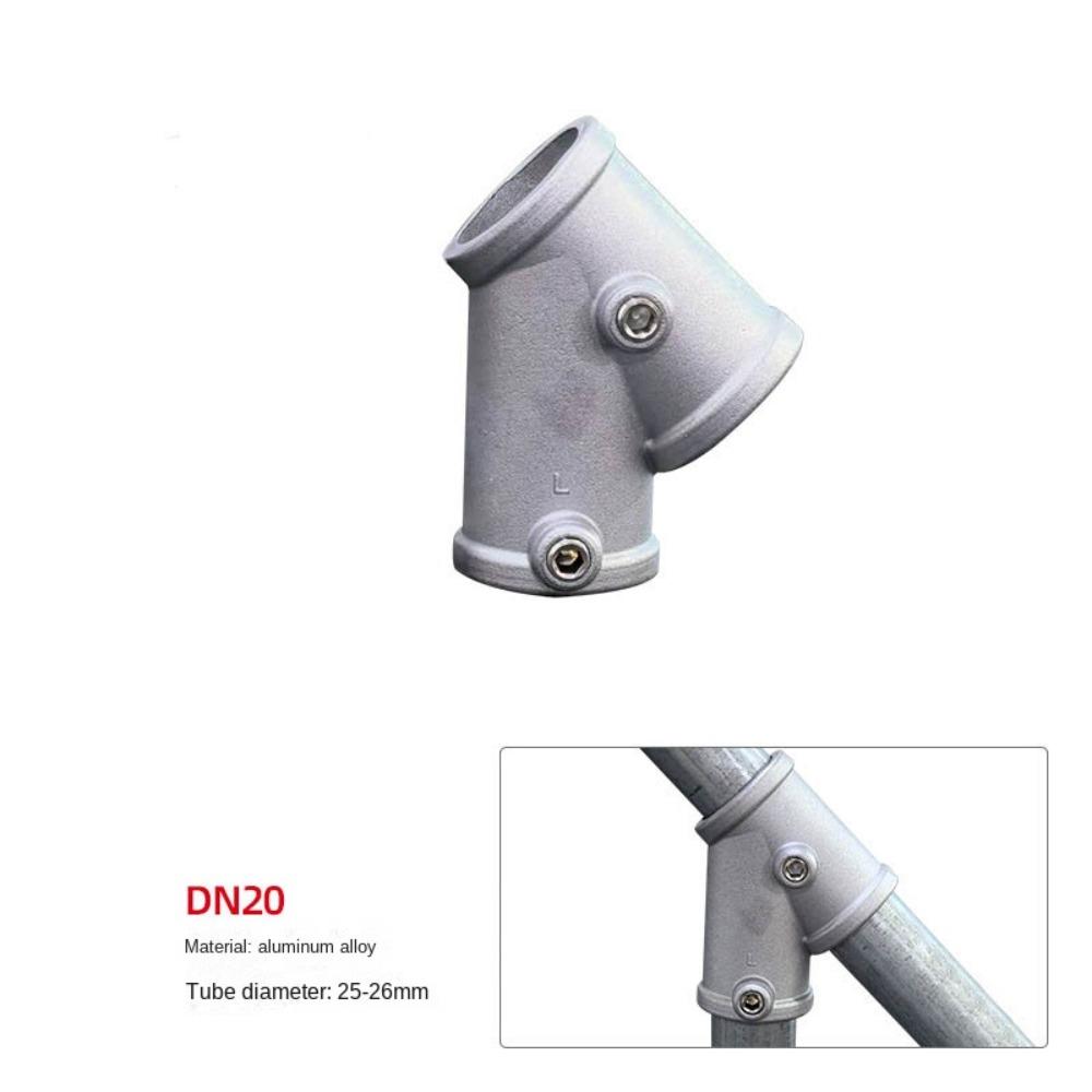 Aluminum Alloy Steel Pipe Fitting Connector 1\2''/3\4" Circular Pipe Connector  pipes