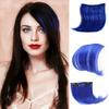 Synthetic Two-card Fixed Small Wig Bangs In Multi-colors Hair Extensions Natural Hair Accessories For Women Wear