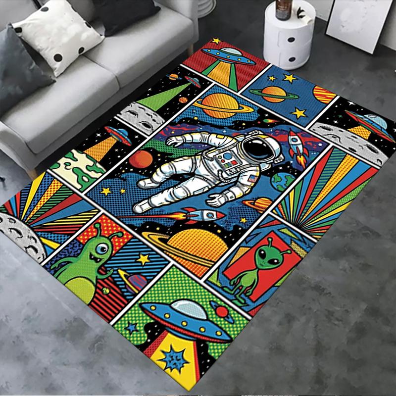 

2025 New Space Carpet Rug for Living Room Bedroom Home Sofa Decoration,Kids play Non-slip Floor Mat157 40x60cm( 15x23in )